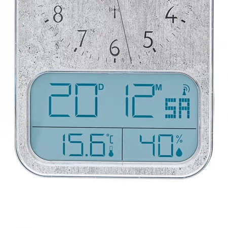 Hochmoderner Wecker mit digitaler LCD-Anzeige, Datum und Temperaturanzeige